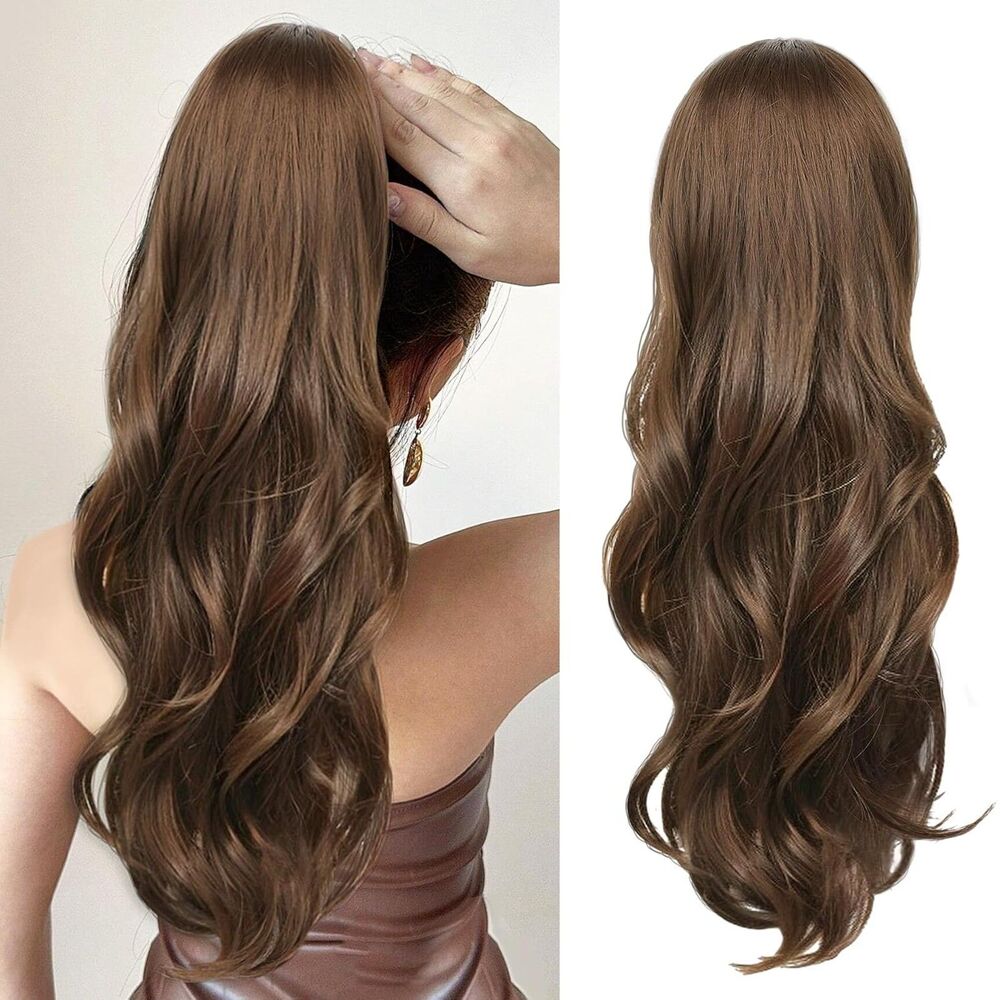 Drawstring Ponytail Extension for Women 23 Inch Long Wavy, 18A-203H010